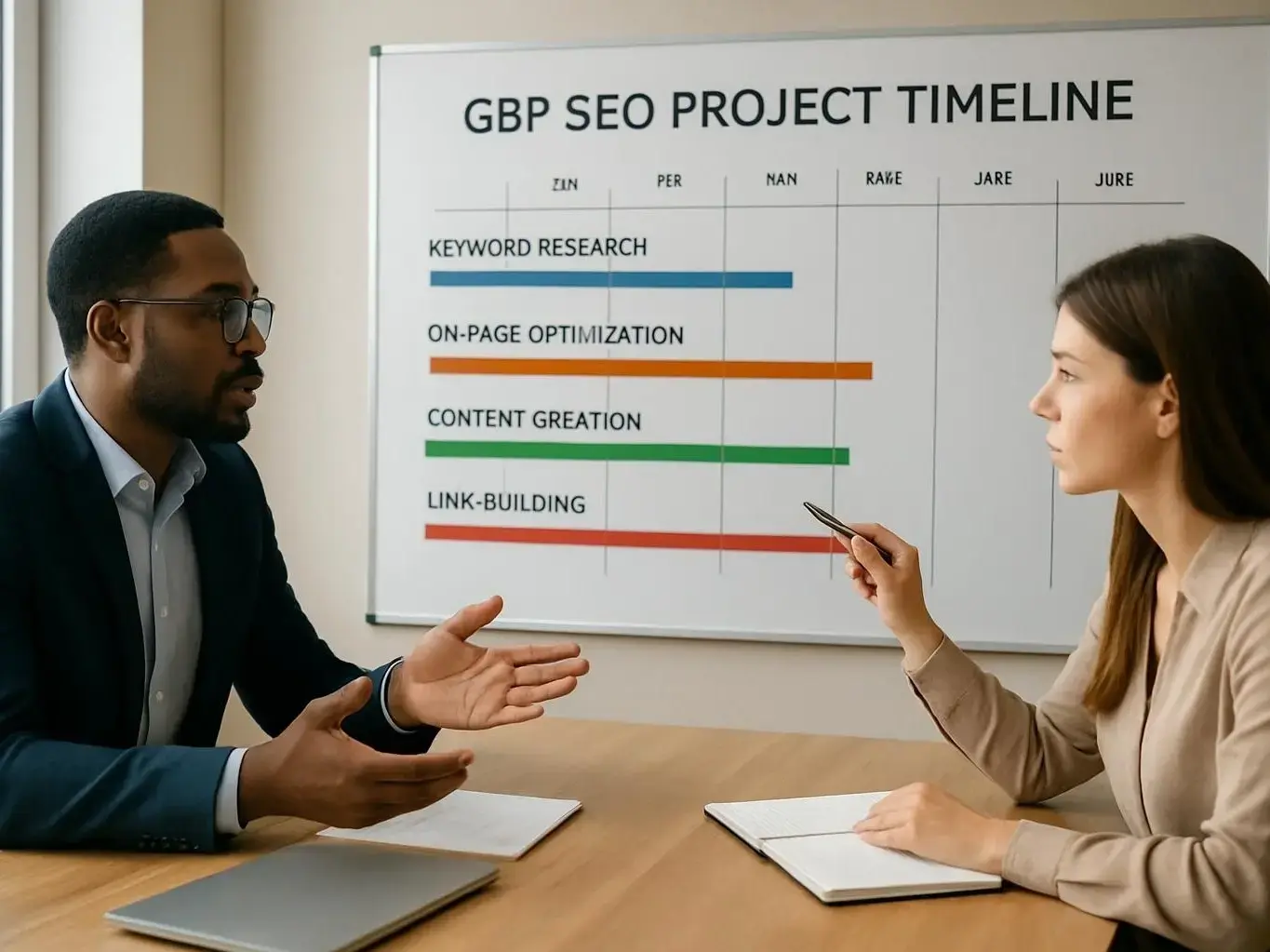 Our GBP SEO process in Plainfield